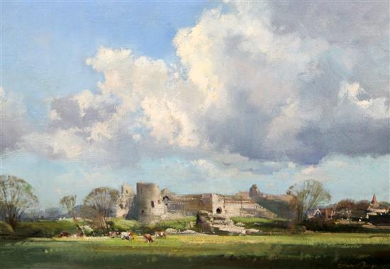 § Edward Seago (1910-1974) Pevensey Castle 18 x 25.5in.